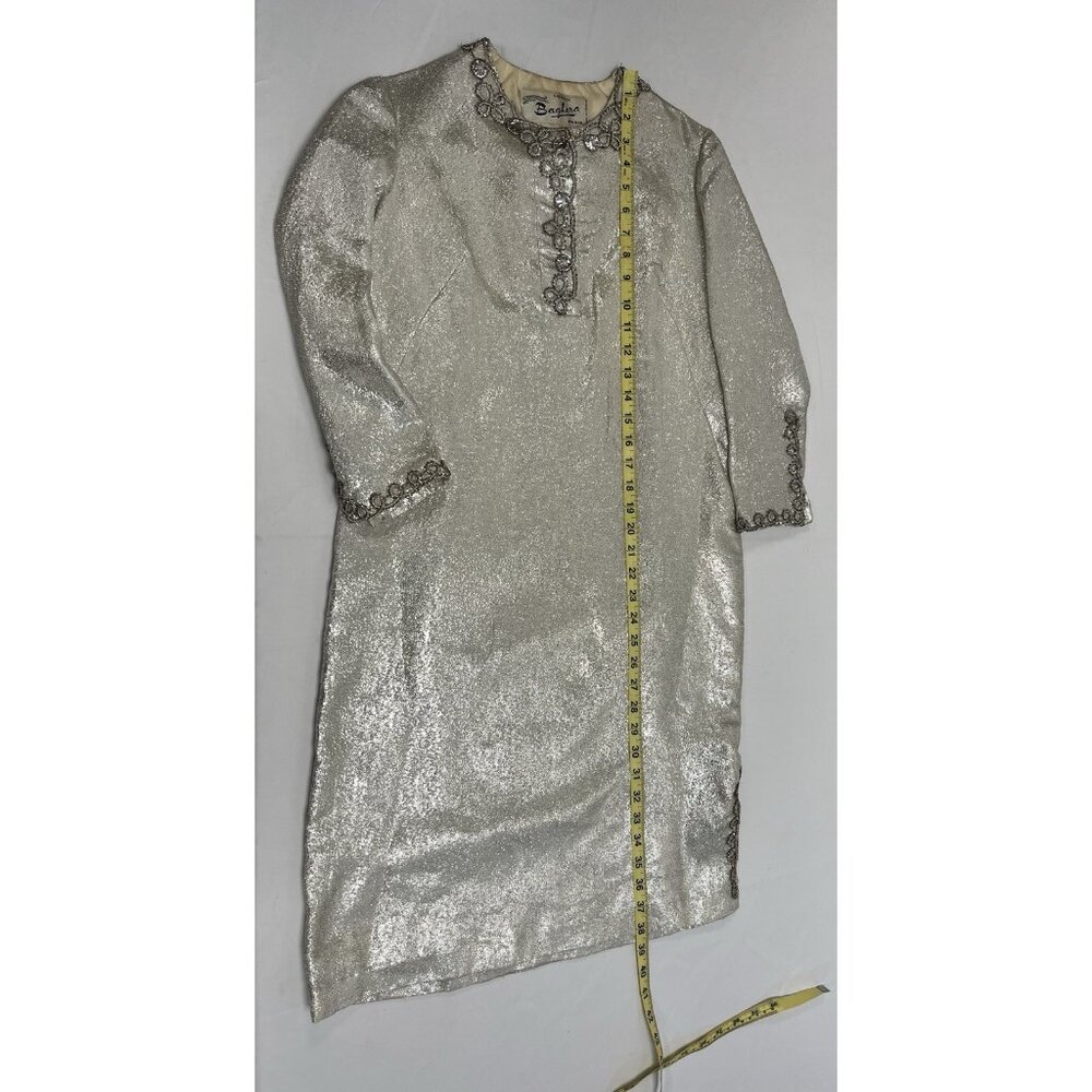 Rare/Stunning/Vintage Silver Baghera Dress See Pics For Measurements 🤍 - Picture 12 of 13